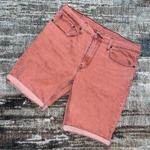 NEW Levi’s Washed Red Denim Jean Shorts